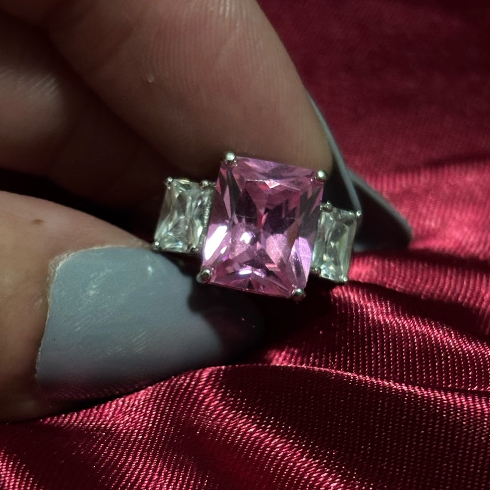 Pink Stone Ring